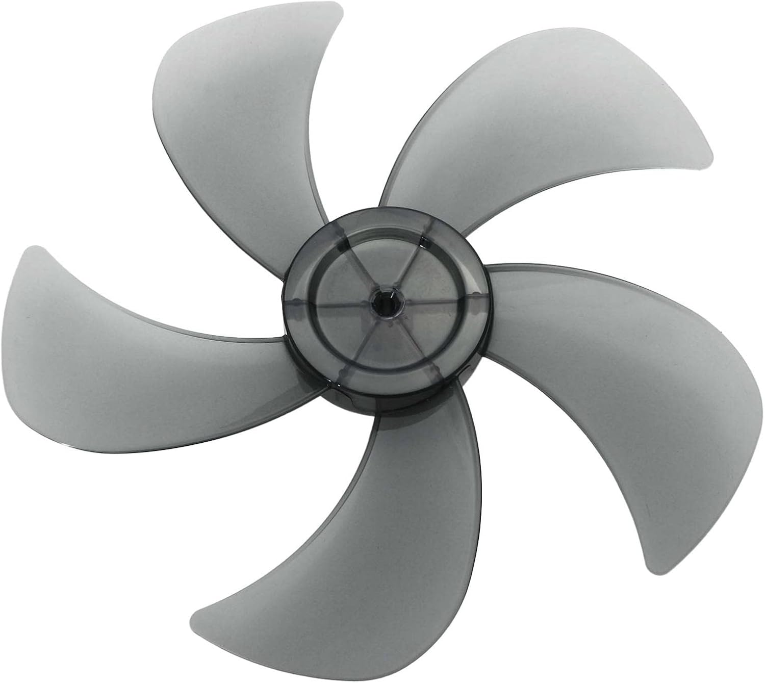 Ersatz-ventilatorflügel, 12-zoll-ventilatorflügel, 5 Transparente Kunststoffflügel, Ventilatorzubehör, Schwarz.