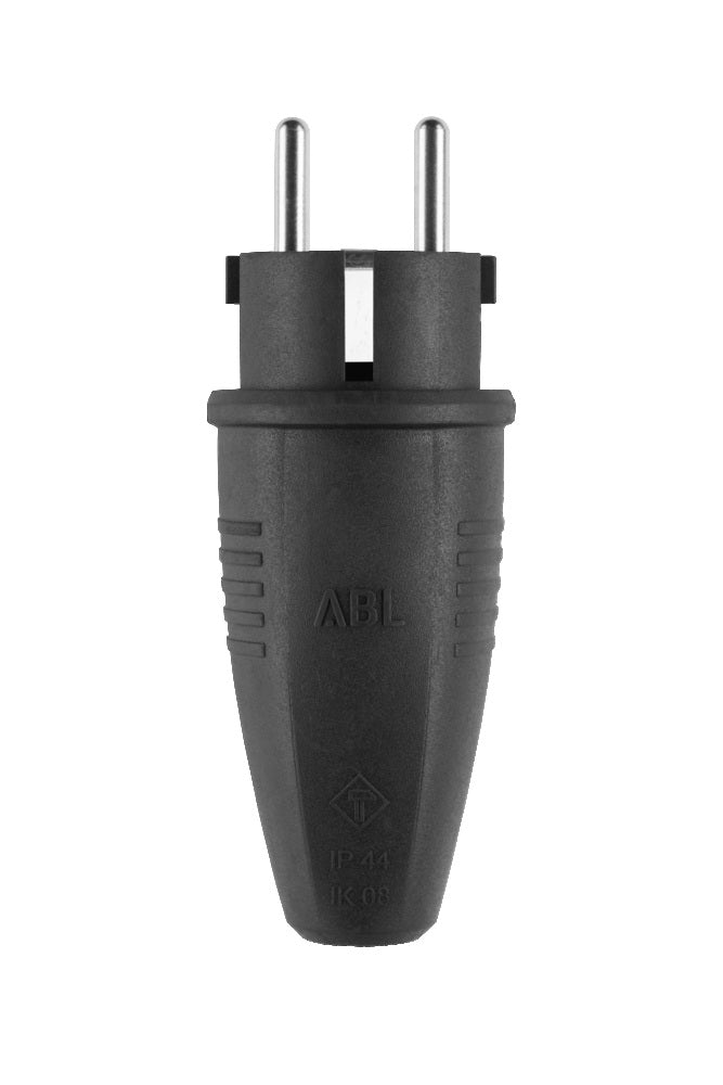 ABL Original Schuko IP44 Gummi Stromstecker - 100000039 [2 Stück]