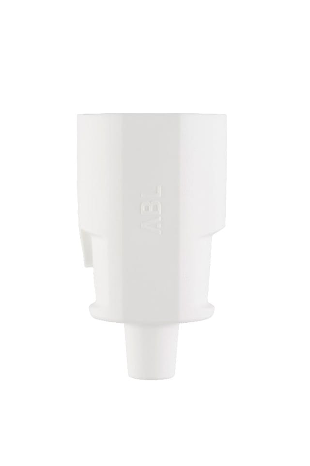 ABL Kompakter Schuko PP Connector IP20 Weiß - 100000060 [2 Stück]