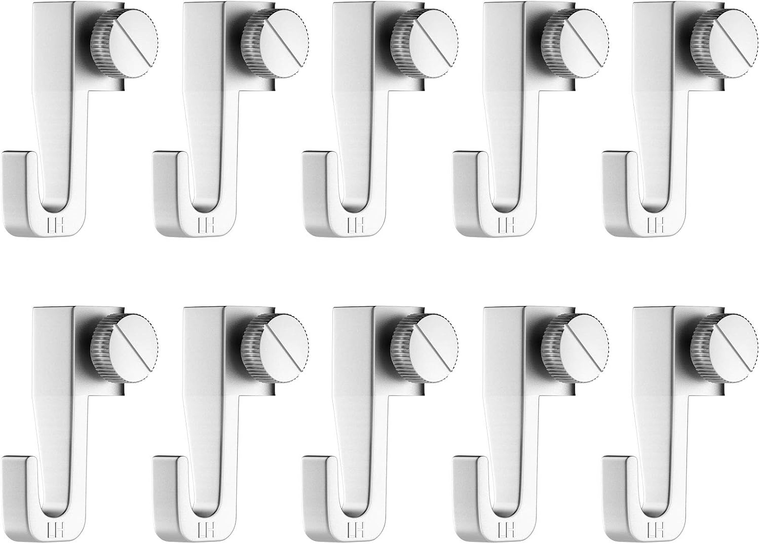 Mini-haken - 10er-pack - Geeignet Für Bilderleisten, Galerieleisten Und Anderes Zubehör, Aus Zinklegierung.