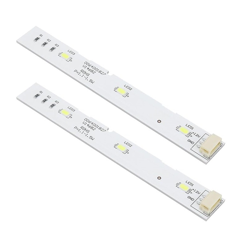 Ersatzteile Für Led-lichtleisten In Kühlschränken, 0064001827, Kompatibel Mit Haier Kühlschrank Bcd-527, 2 Stück Pro Packung.