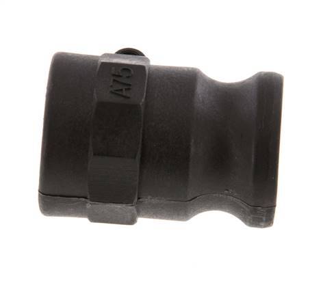 Camlock DN 20 (3/4'') Polypropylen-Kupplung Rp 3/4'' Innengewinde Typ A MIL-C-27487 [2 Stück] Bild 2