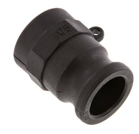 Camlock DN 20 (3/4'') Polypropylen-Kupplung Rp 3/4'' Innengewinde Typ A MIL-C-27487 [2 Stück] Bild 3