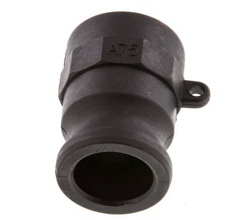 Camlock DN 20 (3/4'') Polypropylen-Kupplung Rp 3/4'' Innengewinde Typ A MIL-C-27487 [2 Stück] Bild 4