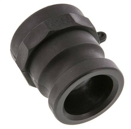 Camlock DN 50 (2'') Polypropylen-Kupplung Rp 2'' Innengewinde Typ A MIL-C-27487 Bild 3