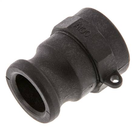 Camlock DN 25 (1'') Polypropylen-Kupplung Rp 1'' Innengewinde Typ A MIL-C-27487 [2 Stück] Bild 5