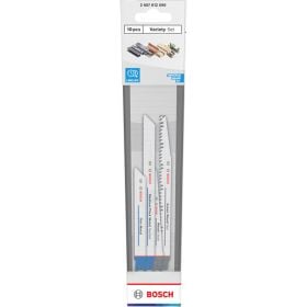 Bosch Gemischtes Säbelsägeblatt-set 2x S922ef 3x S1122bf 2x S644d 3x S1531l 10tlg - 2607012090