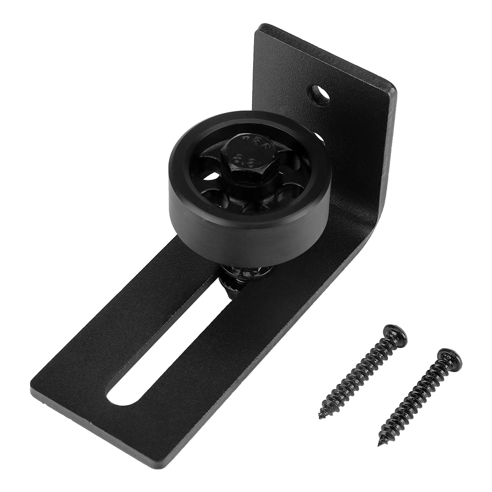 Satz Verstellbarer Boden-wand-rollenführungen Aus Kohlenstoffstahl Für 76 Mm Dicke Scheunentore