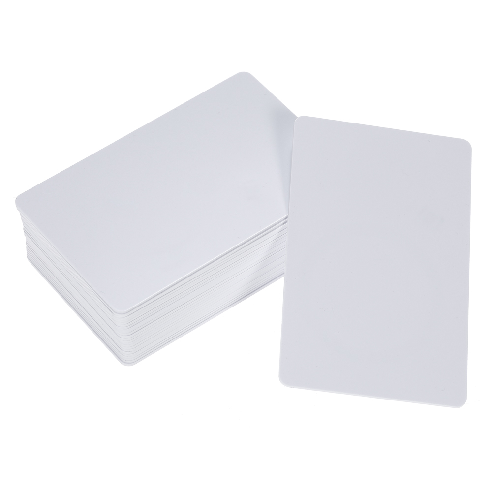 Packung Mit 25 Weißen, Wiederbeschreibbaren, Lesbaren Und Löschbaren 125-khz-rfid-karten Für Die Zutrittskontrolle