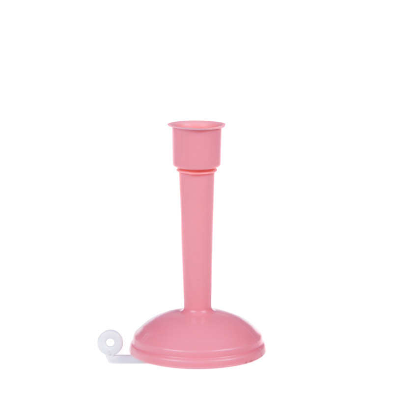 Duschkopf Aus Pvc/abs Für Küchenspülen, 2 Strahlarten, 360° Drehbar, 17 Mm, Kurz, Rosa