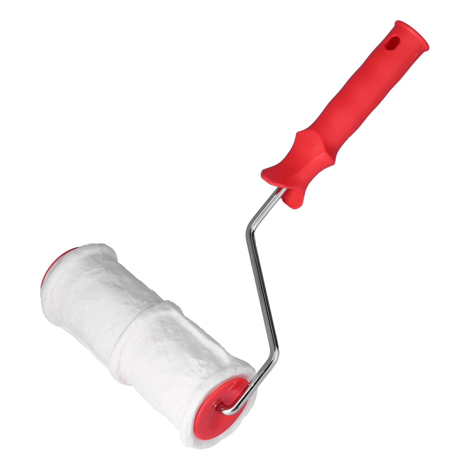 Farbroller Für Ziegelsteine, 18 X 7 Cm, Wanddekorations-farbroller, Diy-bastel-farbroller, Rot-weißer Kunststoff
