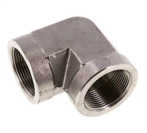 90 Grad abgewinkeltes Anschlussstück G1 1/2'' Innengewinde Hochdruck-Edelstahl 160bar (2248.0psi) Hydraulisch