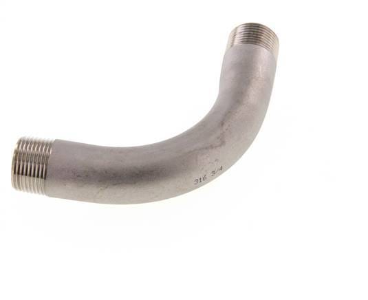 90Grad abgewinkeltes Rohr R3/4'' Edelstahl 16bar (224.8psi)