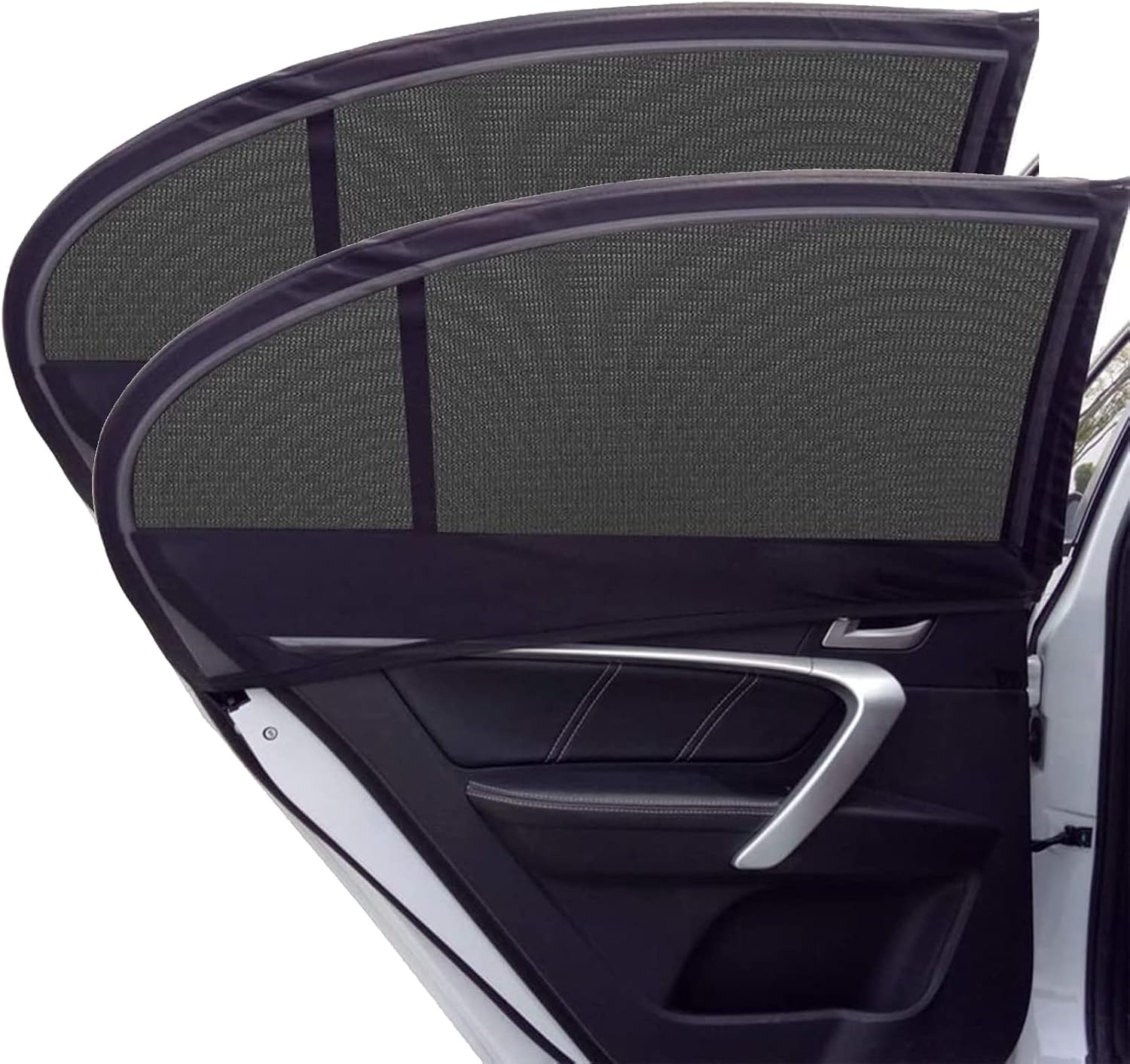 2 Sonnenschutzblenden Für Babyautos – Uv-schutz, Hinten, Universell
