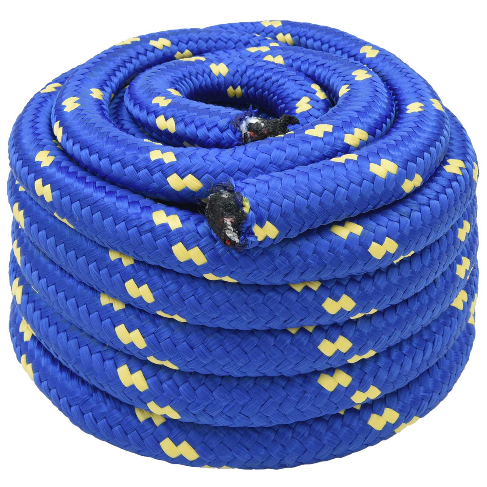 Mehrzweck-allzweckseil 40 Mm 10 M Blau Pp 9600 Kg Max. Traglast Vidaxl