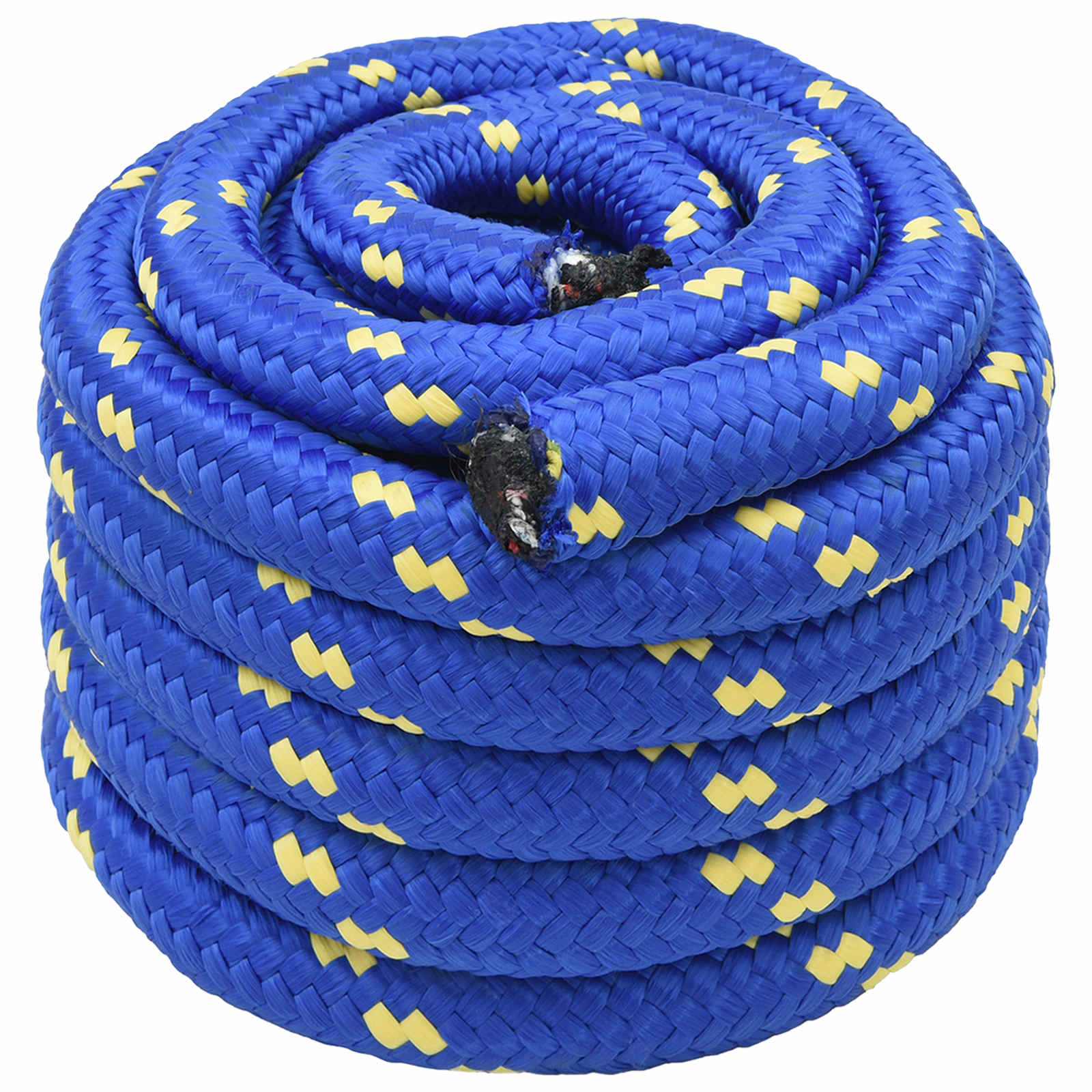 Mehrzweck-allzweckseil 30 Mm 25 M Blau Pp 5400 Kg Max. Traglast Vidaxl