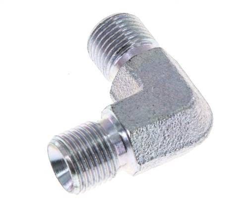 90 Grad abgewinkeltes Fitting G1/8'' Hochdruck-Stahl 60° Konus 400bar (5620.0psi) Hydraulisch