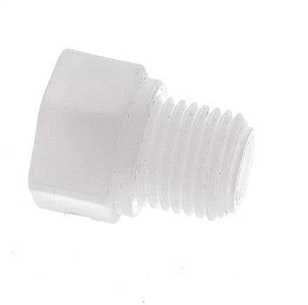 Reduzierring G1/8'' Innengewinde x G1/4'' Außengewinde Polypropylen (pp) 10bar (140,5psi) FDA 17mm Sechskant Bild 2