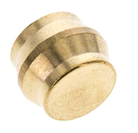14mm Messing Verschlussstopfen für Klemmringverschraubungen 89 Bar DIN EN 1254-2 [2 Stück] Bild 3