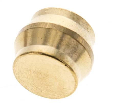 14mm Messing Verschlussstopfen für Klemmringverschraubungen 89 Bar DIN EN 1254-2 [2 Stück] Bild 4