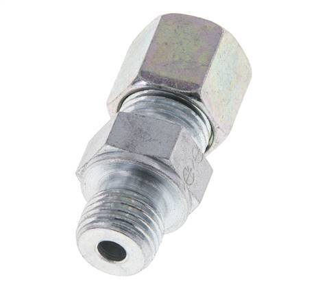 M14x1,5 Außengewinde x 8S Verzinkter Stahl Gerade Schneidring 630 Bar DIN 2353 [2 Stück] Bild 4
