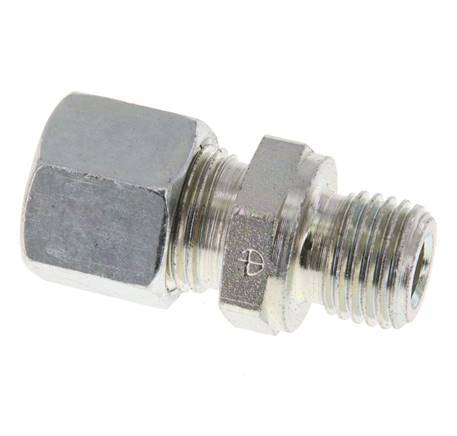 M14x1,5 Außengewinde x 10L Verzinkter Stahl Gerade Schneidring 315 Bar DIN 2353 [2 Stück] Bild 2