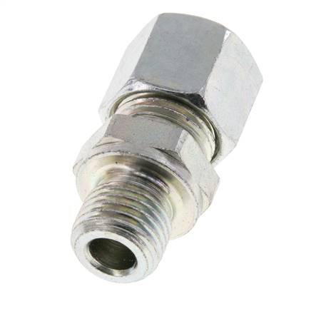 M14x1,5 Außengewinde x 10L Verzinkter Stahl Gerade Schneidring 315 Bar DIN 2353 [2 Stück] Bild 4