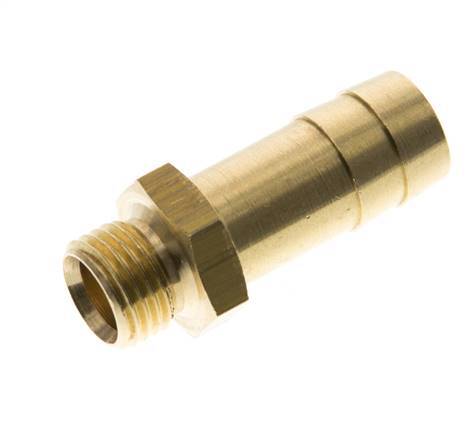 G 1/4'' Außengewinde x 13mm Messing-Schlauchtülle 16 bar [2 Stück]