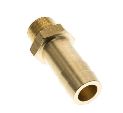 G 1/4'' Außengewinde x 13mm Messing-Schlauchtülle 16 bar [2 Stück] Bild 3