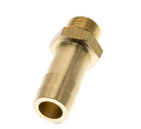 G 1/4'' Außengewinde x 13mm Messing-Schlauchtülle 16 bar [2 Stück] Bild 4