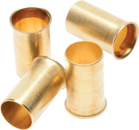 10x8mm Messing-Verstärkungsring [10 Stück]