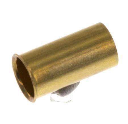 10x8mm Messing-Verstärkungsring [10 Stück] Bild 2