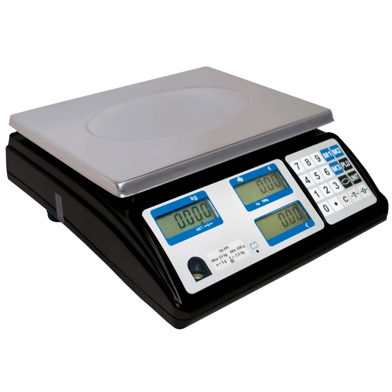 Mustek-waage, Minerva, 56 Ppi, 15 Kg, Preis-leistungs-verhältnis, Rs-232