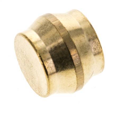 22mm Verschlussstopfen aus Messing für Klemmringverschraubungen 54 Bar DIN EN 1254-2 Bild 5
