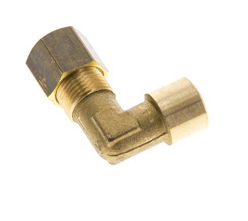 G 1/8'' x 8mm Messing 90 Grad Winkelverschraubung 135 Bar DIN EN 1254-2 Bild 3