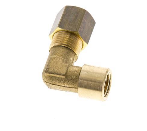 G 1/8'' x 8mm Messing 90 Grad Winkelverschraubung 135 Bar DIN EN 1254-2 Bild 4