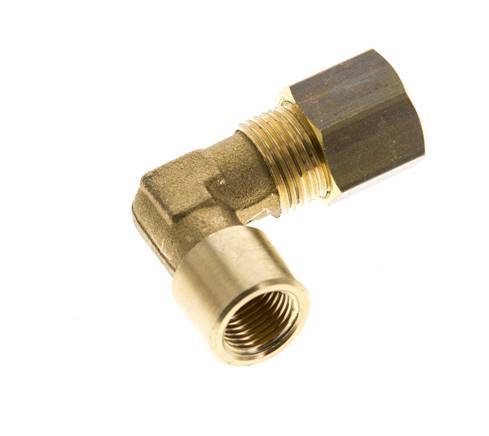 G 1/8'' x 8mm Messing 90 Grad Winkelverschraubung 135 Bar DIN EN 1254-2 Bild 5