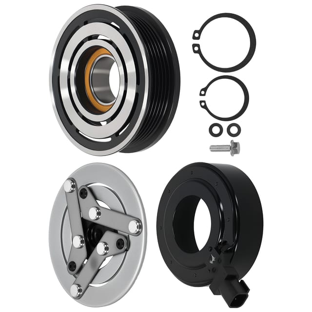 110/117 Mm Riemenscheiben For Ford Mondeo Iv Stufenheck Turnier Ba7 2007-15
