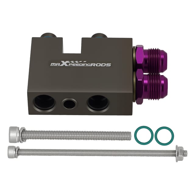 An10 Öl-sandwich-adapter For Bmw 335i E90 E92 E93 N54 Motor 2006-2010
