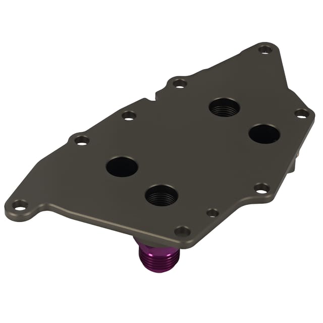 An10 Ölkühler-adapter For Bmw Mini F54 F55 F56 F57 F60 B37 B46 B48 Cnc