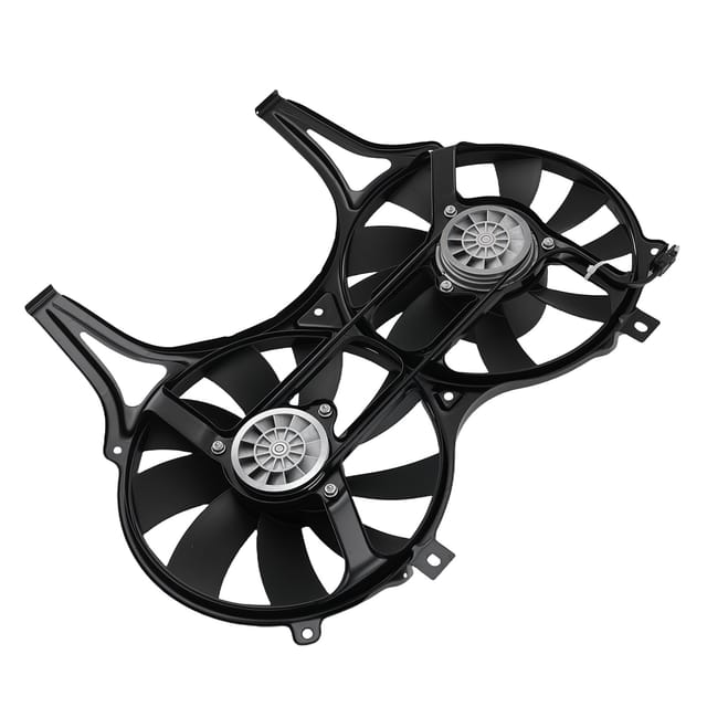 Doppel Kühlerlüfter For Mercedes-benz E300 E320 1996-1999 240w