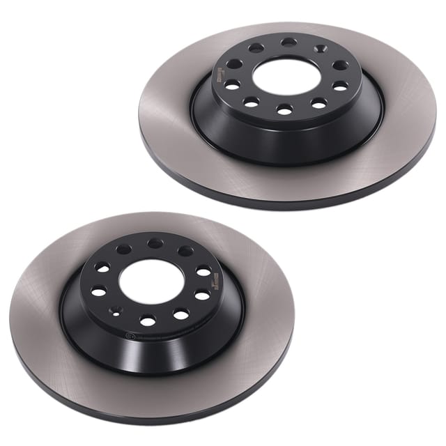 2x Bremsscheiben Hinten For Audi A6 C6 4f2 2.0 Tdi 2.0 Tfsi 2.4 2.7 Tdi 2.8 Fsi