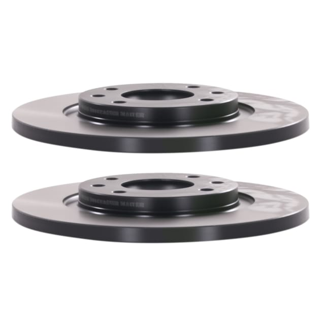 2x Bremsscheiben Vorne Passend For Citroën C2 C3 Berlingo Peugeot Partner Kasten