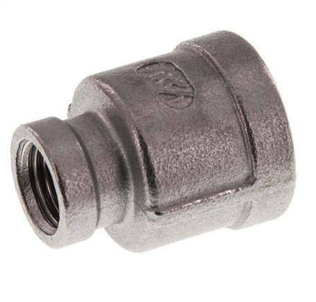 Rp 1/2'' x Rp 1/4'' Edelstahl Rundmuffe 16 Bar Bild 5