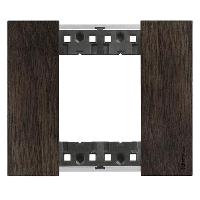 Blende 2 Holzmodul Bticino Living Now Ka4802l Walnuss