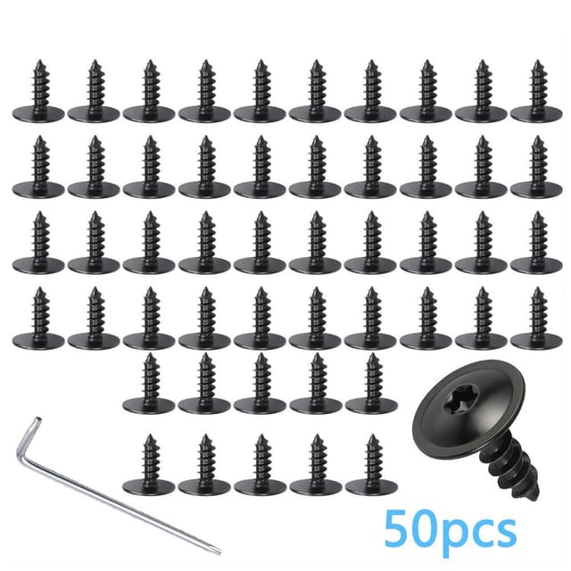 50 X Torx-schrauben Für Stoßstange Und Radlauf – Audi, Seat, Skoda, Porsche, Vw