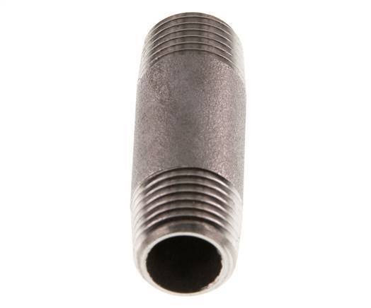 R 1/4'' Edelstahl-Doppel-Rohrnippel 20 bar DIN 2982 - 40mm Bild 5