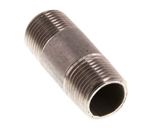 R 3/8'' Edelstahl-Doppel-Rohrnippel 20 bar DIN 2982 - 40mm Bild 4