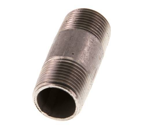 R 3/8'' Edelstahl-Doppel-Rohrnippel 20 bar DIN 2982 - 40mm Bild 5