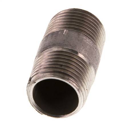 R 3/8'' Edelstahl-Doppel-Rohrnippel 20 bar DIN 2982 - 30mm Bild 5